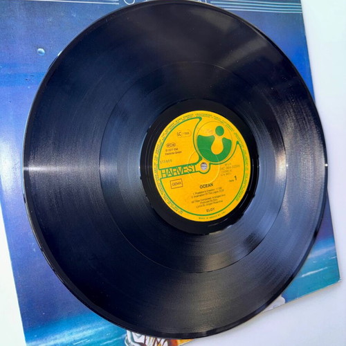 Eloy Ocean LP used, rock genre, Greek reissue 1980