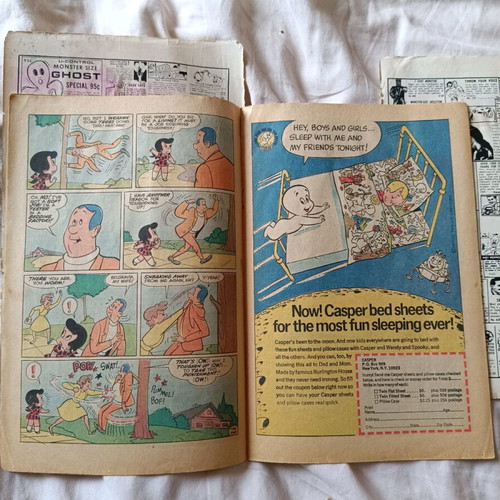 Little DOT 147 comic used, vintage 1973
