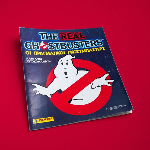 The Real Ghostbusters sticker album used Panini 1988
