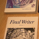Amiga Commodore Final Writer book used