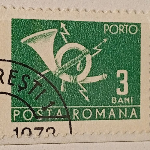 Romanian stamps used, pack of 5