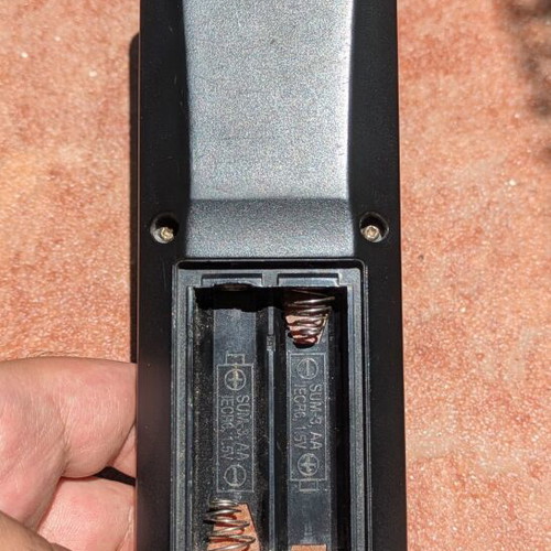Yamaha MCR-E810 remote used, functional without back cover