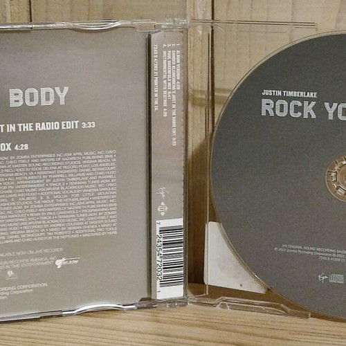 Justin Timberlake Rock Your Body CD single like new