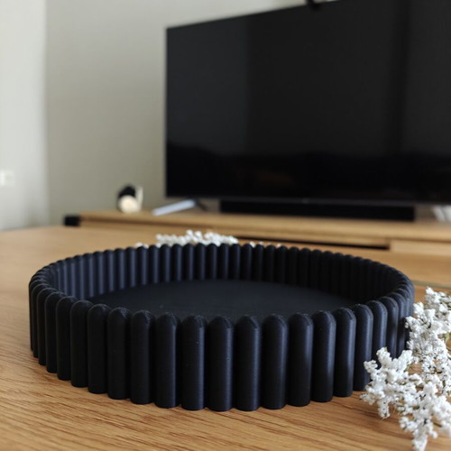 3D Printed Vase and Tray Decoration Set new