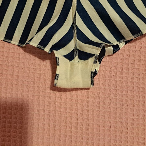 Marks & Spencer vintage sleepwear set satin, blue and white, like new