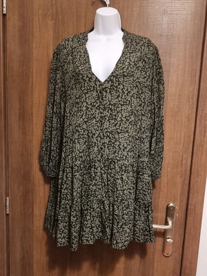 Zara vintage φόρεμα σαν καινούργιο, πράσινο, άνετη γραμμή