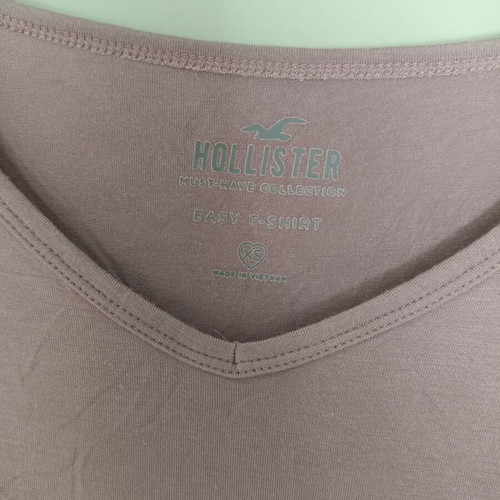 Hollister t-shirt like new, pink and blue ombre, size XS/S