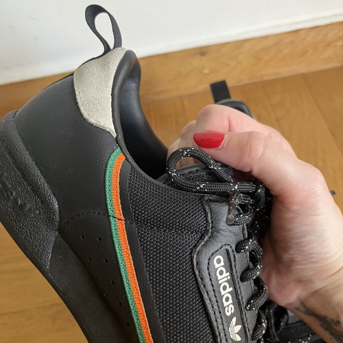 Adidas Continental 80 sneakers like new, size 39 1/3, black