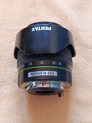 Pentax K 18-55mm Wide-Angle Lens like new