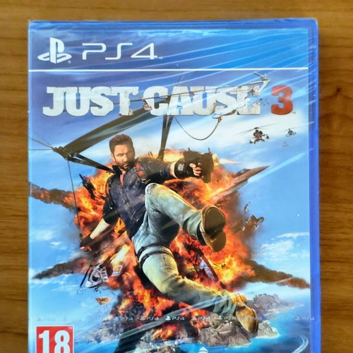 Just Cause 3 PS4 game used, action adventure shooting
