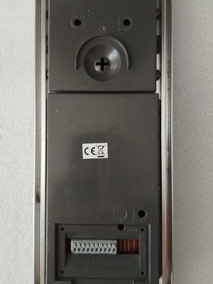 Button panel and 4 used intercoms