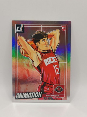 Κάρτα Reed Sheppard 2024-25 Panini-Donruss Basketball Animation SSP καινούργια