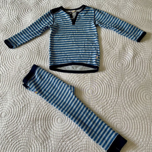 Isothermal wool cotton underwear set like new, size 86/92