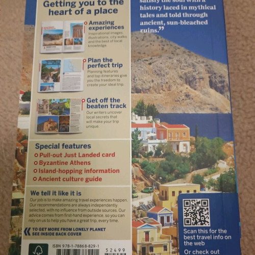Greek Islands Lonely Planet new