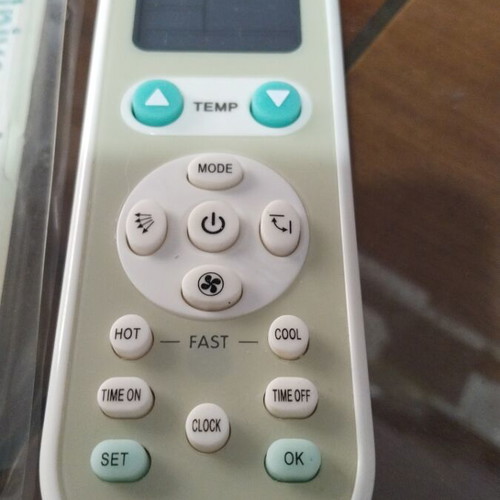 Universal A/C remote control
