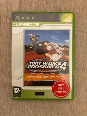 Tony Hawk Pro Skater 4 Xbox Original English used complete