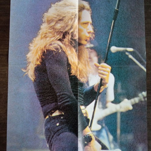 Large poster Gillan & David Coverdole new 56x41 cm