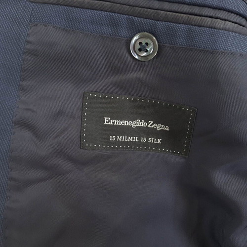 Ermenegildo Zegna men's blazer used, size 52R XL, silk and wool