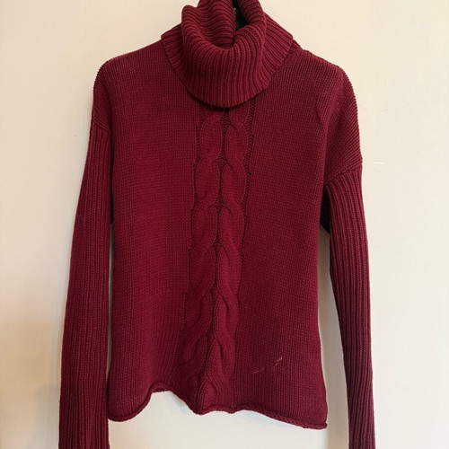 One Teaspoon knitted sweater like new, burgundy