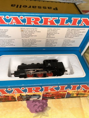 Märklin 3000 HO steam locomotive like new with original box