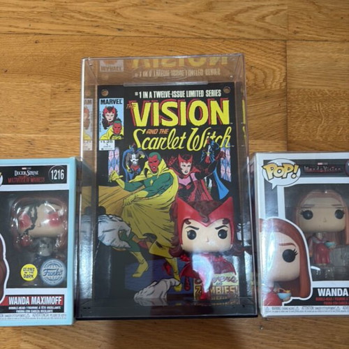 Disney Funko Wanda set like new