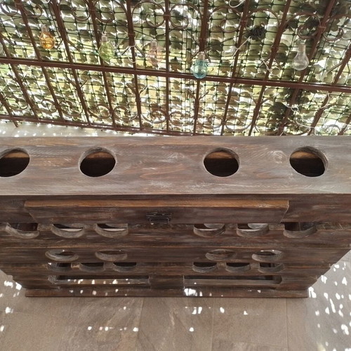 Wooden Wine Rack solid pine handmade, new, vintage style