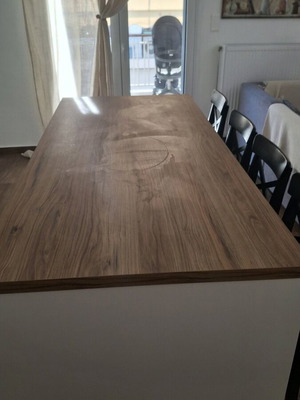 Kitchen island countertop like new, 2 meters by 90 cm