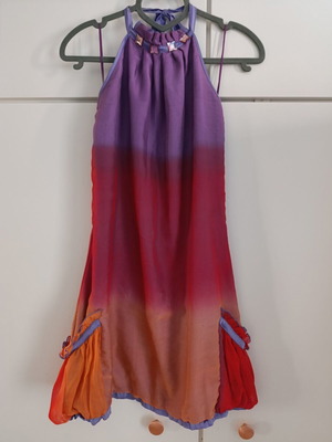 Cocktail dress σαν καινούργιο, πολύχρωμο, σε γραμμή άλφα