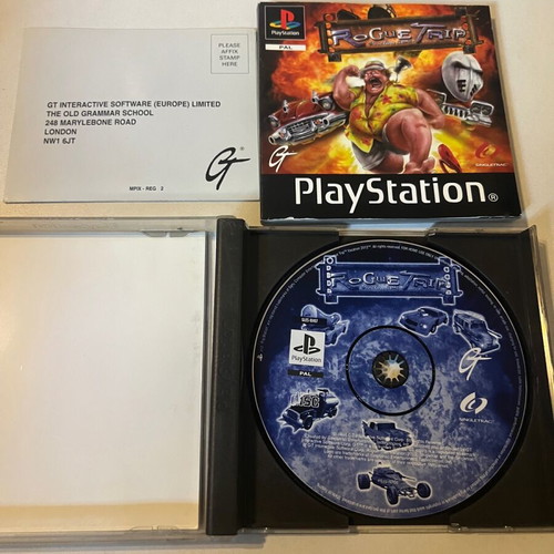 Rogue Trip Vacation 2012 PlayStation (PS1) used CIB with slight discoloration