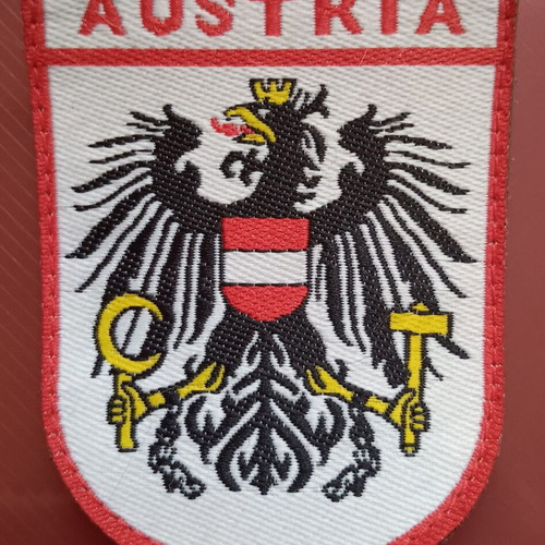 Military collectible patch Austria used