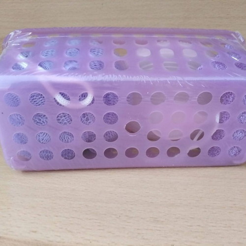 Complete bath care set new, purple/lilac