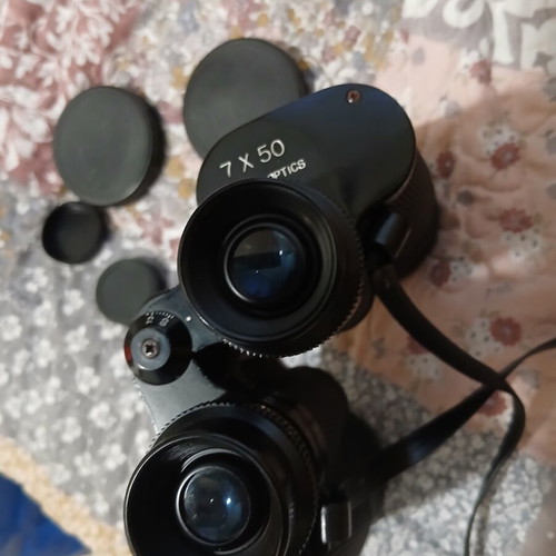 Weltblick Coated Optics 7x50 German vintage binoculars like new