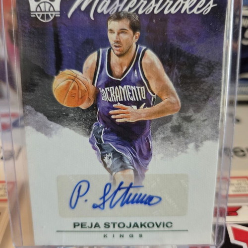 NBA Autograph Basketball Card Collection, 9 cards