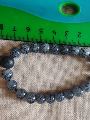 Beaded bracelet blue used