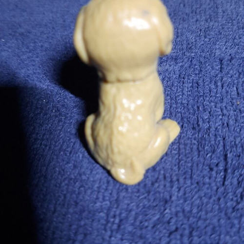 Mattel Barbie brown puppy mini toy figure like new