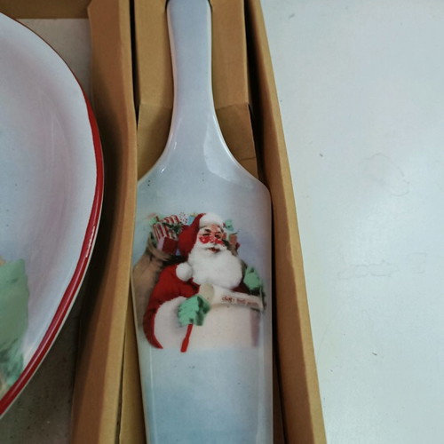 Christmas platter with spatula new