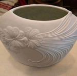 Kaiser vase signed by M. Frey, W. Germany, matte porcelain