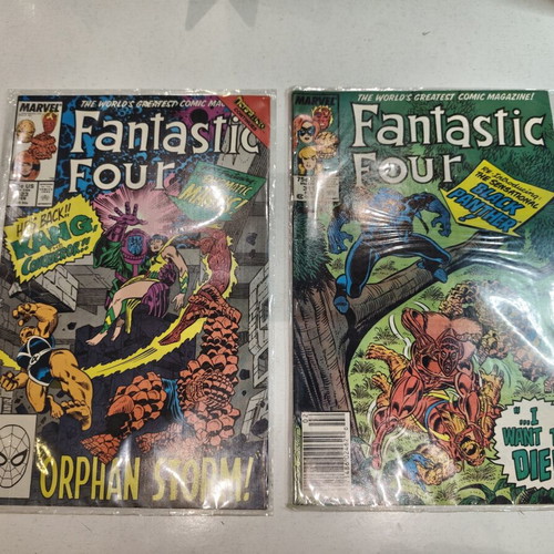 Fantastic Four Marvel comics set of 10, like new