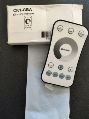 RF 2.4GHz CK1-GBA Remote for LED Controller new
