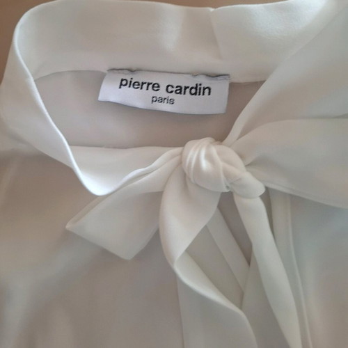 Pierre Cardin white shirt with tie and unique sleeves like new