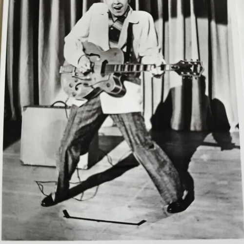 Eddie Cochran Post Card like new, 1980s