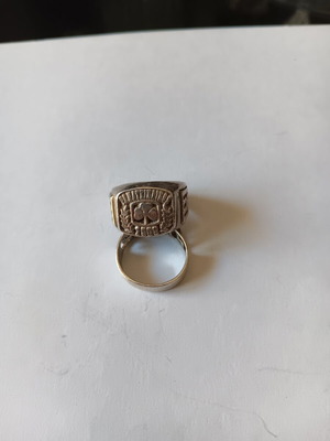 PAO silver ring 925, Panathinaikos, bought 1995