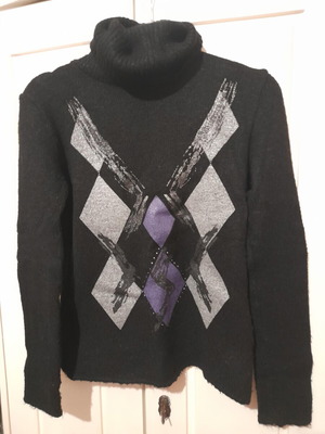 Pullover black, one size, like new