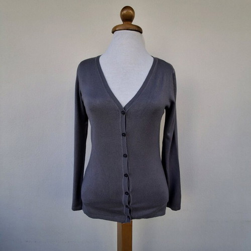 Miss Simbolo cardigan size M gray like new