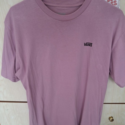 Vans long sleeve shirt used, purple, size M