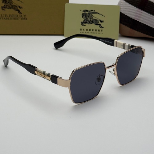 Burberry Gold Edition sunglasses new unisex metal frame black lenses
