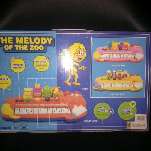 Maya the Bee wind-up animal piano like new
