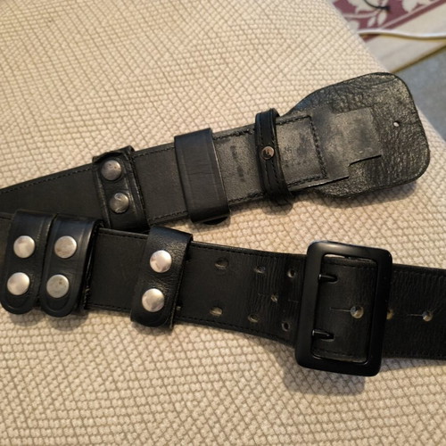 Leather Suspension Belt 110cm like new