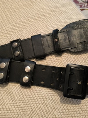 Leather Suspension Belt 110cm like new