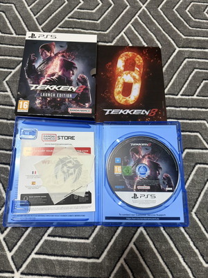 Tekken 8 Launch Edition PS5 σαν καινούργιο με αχρησιμοποίητο DLC κωδικό